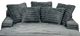 American Wholesale Furniture Jumbo Charcoal Mega Chaise-1