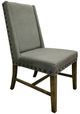 International Furniture Direct Loft Brown Gray Upholstered Side Chair-0