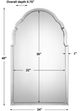 Uttermost® Brayden Clear Frameless Mirror-2