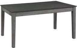 Mazin Furniture Armhurst 5 Piece Light Gray Dining Room Set-3