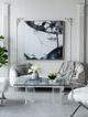 A & B Home Black/White Large Female Face Wall Art-5