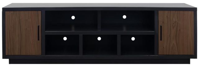 Legends Home Aria Black/Brown 85" TV Console-1
