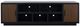 Legends Home Aria Black/Brown 85" TV Console-1