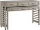 Riverside Furniture Fresh Perspectives Casual Taupe Swivel Desk-0