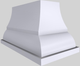 Vent-A-Hood® Designer Series 54" White Island Range Hood-4