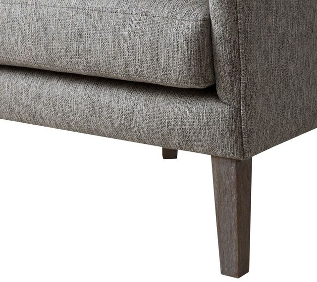 Olliix by Madison Park Grey Arianna Swoop Wing Chair-2