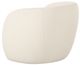 Moe's Home Collection Rae Cream Plastic/Polyester Outdoor Accent Chair-3