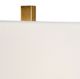Chelsea House Regiment Gold Leaf Table Lamp-2