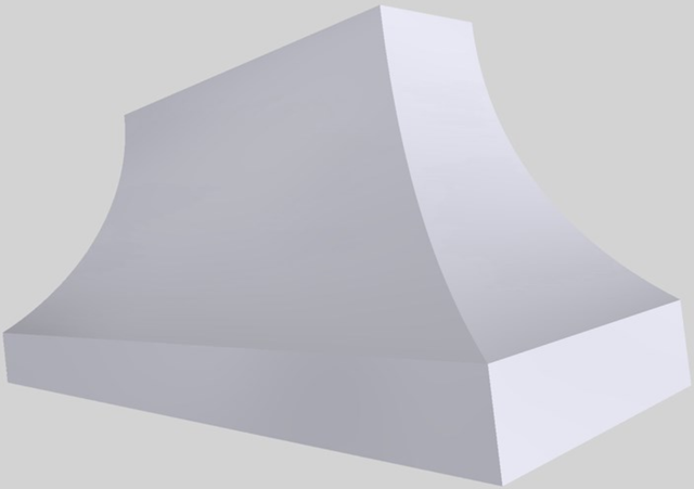 Vent-A-Hood® Designer Series 66" White Wall Mounted Range Hood-1