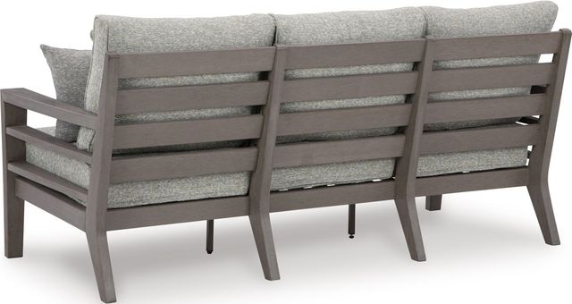 Signature Design by Ashley® Hillside Barn Gray/Brown Outdoor Sofa with Cushion-2