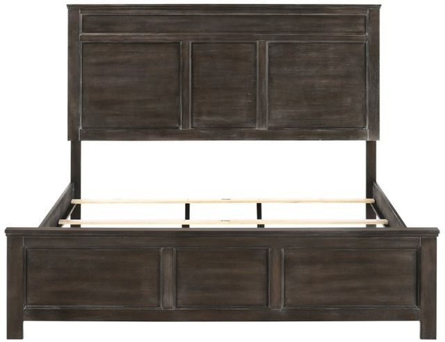 New Classic® Home Furnishings Andover 5-Piece Nutmeg Queen Panel Bedroom Set with Chest and Nightstand-2