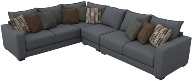 Corinthian Furniture Pinnacle 2-Piece Storm L-Shape Sectional-0
