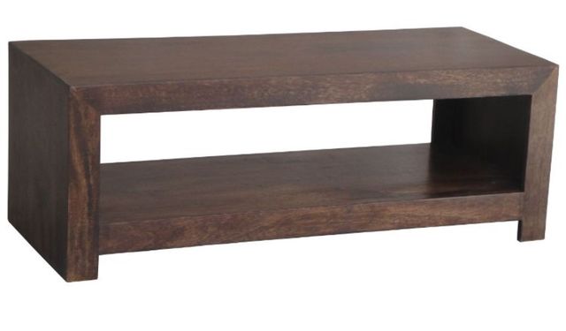 Jaipur Furniture Dakota Dark Brown Open Plazma TV Unit-0