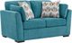 Signature Design by Ashley® Keerwick Teal Loveseat-0
