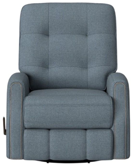 Flexsteel® Customizable Devon Manual Swivel Gliding Recliner-1