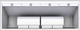 Vent-A-Hood® 66" White Wall Mounted Range Hood-1