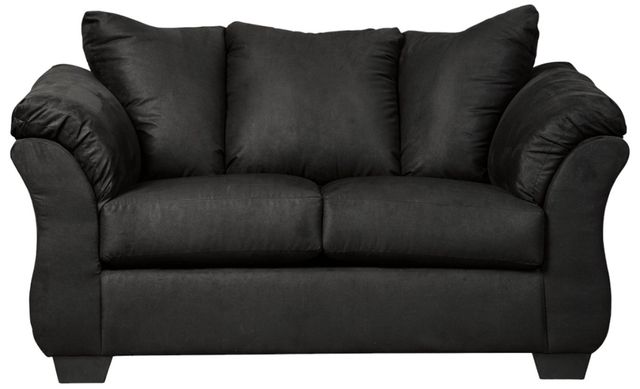 Signature Design by Ashley® Darcy 3-Piece Black Living Room Seating Set-3