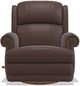 La-Z-Boy® Kirkwood Walnut Leather Reclina-Glider® Swivel Recliner-0