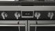Fulgor Milano® Evoque 400 Series 60" Matte Black Pro Style Dual Fuel Hybrid Range with Stainless Steel Trim -4