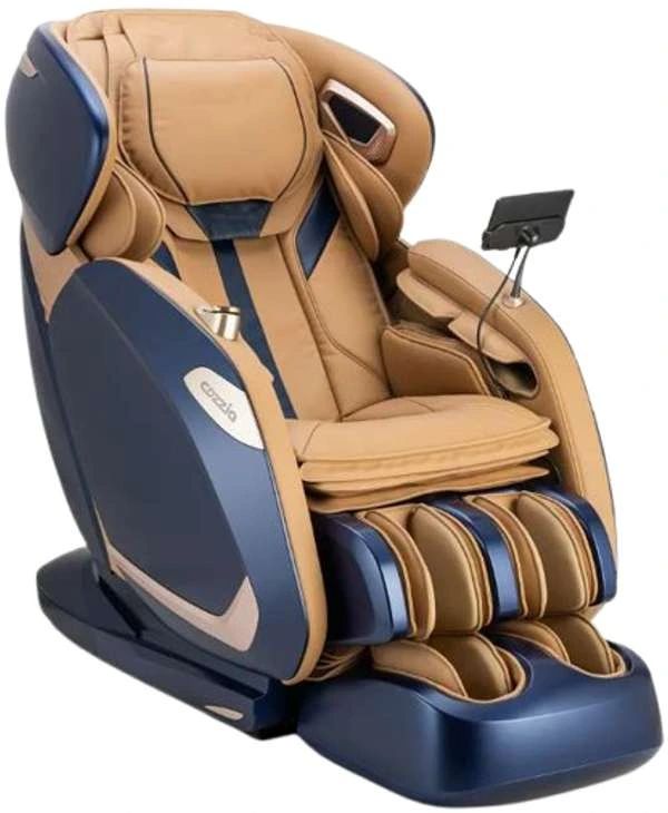 Cozzia® Zen™ Champagne/Navy Duo 3D Li Flex Mech Massage Chair-0