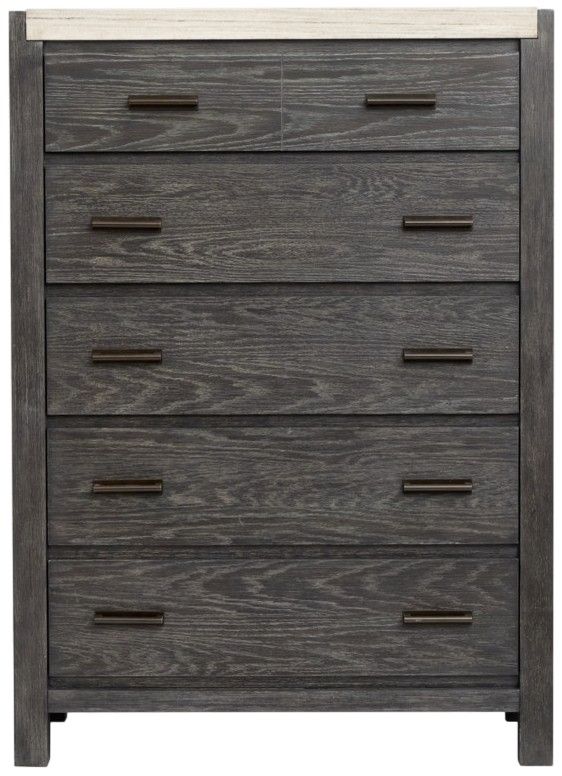 Magnussen Home® Plum Creek Ravenwood Black Chest-2