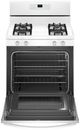 Whirlpool® 29.88" Free Standing Gas Range-White-1