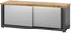 Gladiator® 54" Silver Tread Storage Shoe Bench-2