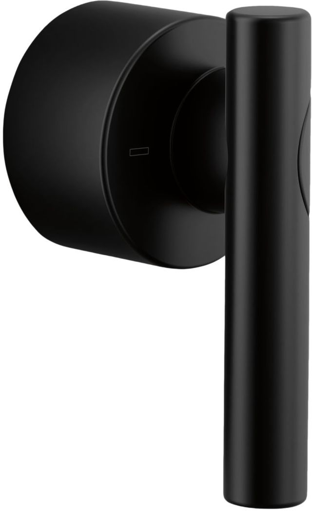 Brizo Roccesco™ Matte Black Sensori® Thermostatic Valve Trim Lever Handle Kit-0