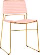 TOV Furniture Domani Blush Vegan Leather Chair-4