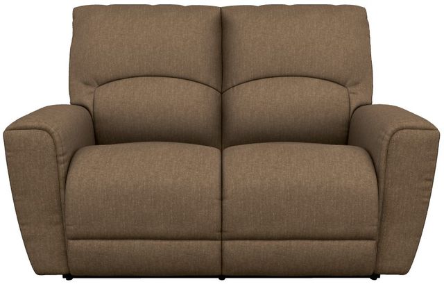 La-Z-Boy® Cassian Suede Power Reclining Loveseat with Headrest and Lumbar-1
