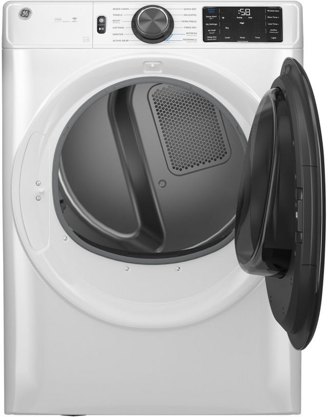 GE® White Front Load Laundry Pair-12