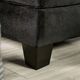 Furniture of America® Modbury 2-Piece Black Right-Arm Facing Sectional and Chaise-2