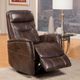 Parker House® Gemini 2-Piece Truffle Power Swivel Glider Reclining Chair Set-3