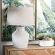Crestview Collection Holmes White Table Lamp-1
