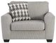 Signature Design by Ashley® Avenal Park Flannel Chair and a Half-1