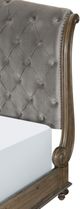 Homelegance® Rachelle Gray/Weathered Pecan Queen Panel Bed-4