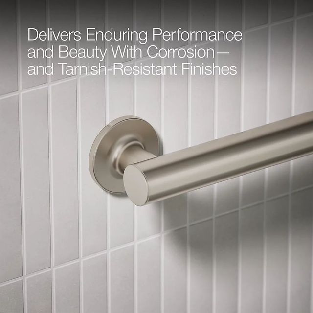 KOHLER® Purist® Brushed Stainless 48" Grab Bar-4