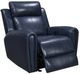 Leather Italia™ Cambria Jonathan Blue Power Glider Recliner-0