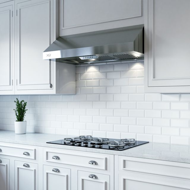 XO Fabriano Collection 48" Stainless Steel Wall Mounted Range Hood -1