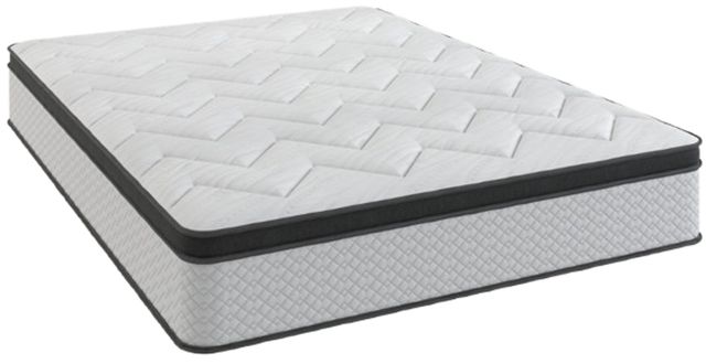 Sherwood® Bedding Truform 10" Elevate Innerspring Medium Faux Euro Top Twin Mattress -0