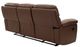 Cheers by Man Wah Pecan Reclining Sofa-4