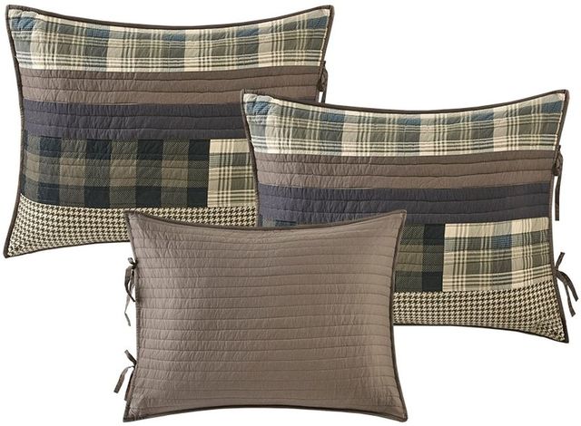 Olliix by Woolrich Tan Winter Plains 5 Piece Day Bed Cover Set-1