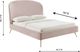TOV Furniture Vivi Blush Velvet King Bed-3