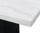 Elements International Valentino 5-Piece Black/Gray/White Counter Dining Set-3