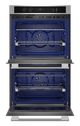 KitchenAid® 30" PrintShield™ Stainless Steel Double Electric Wall Oven-1