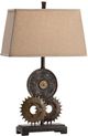 Crestview Collection Gears Brown Table Lamp-0