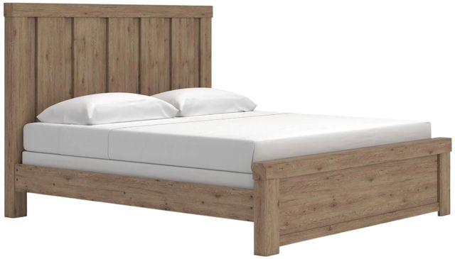Signature Design by Ashley® Oliandon Light Brown King Panel Bed-0