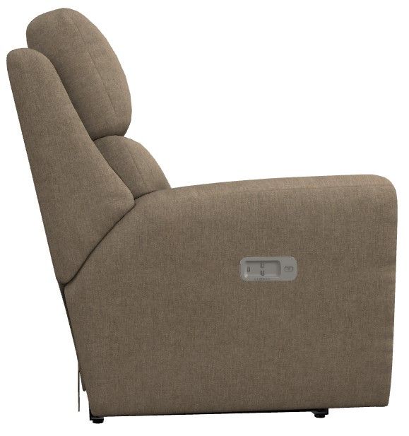 La-Z-Boy® Apollo Khaki Power Reclining Loveseat with Headrest-2