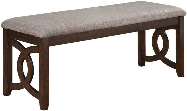 New Classic® Home Furnishings Gia 6-Piece Cherry/Light Brown Dining Table Set-4