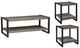 Liberty Furniture Tanners Creek 3-Piece Graystone Living Room Table Set-0